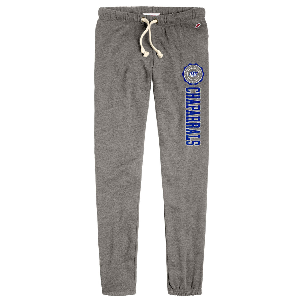 Victory Springs Ladies Closed Bottom Sweatpant | Fall Heather Grey