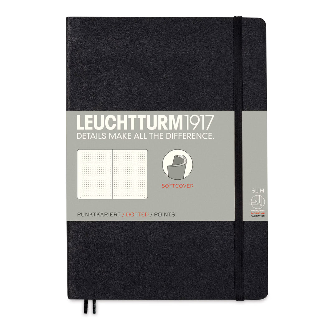 Leuchtturm1917 Black | Medium | 251 p. | dotted