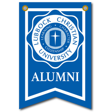 12 X 18 Dovetail Seal Alumni Banner | Navy