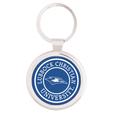 Silver Maverick Round Key Tag | Royal