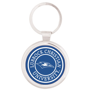 Silver Maverick Round Key Tag | Royal