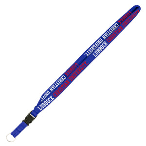 Berkeley Woven Lanyard | Royal