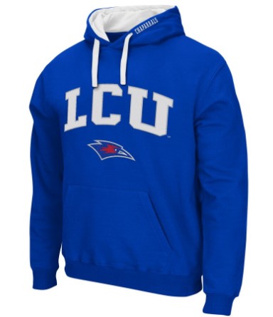 Stadium Tackle Twill LCU Chap Head Hoodie, Blue