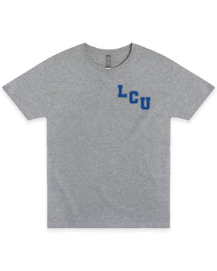 Varsity Initial Tee | Athletic Heather