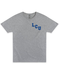 Varsity Initial Tee | Athletic Heather