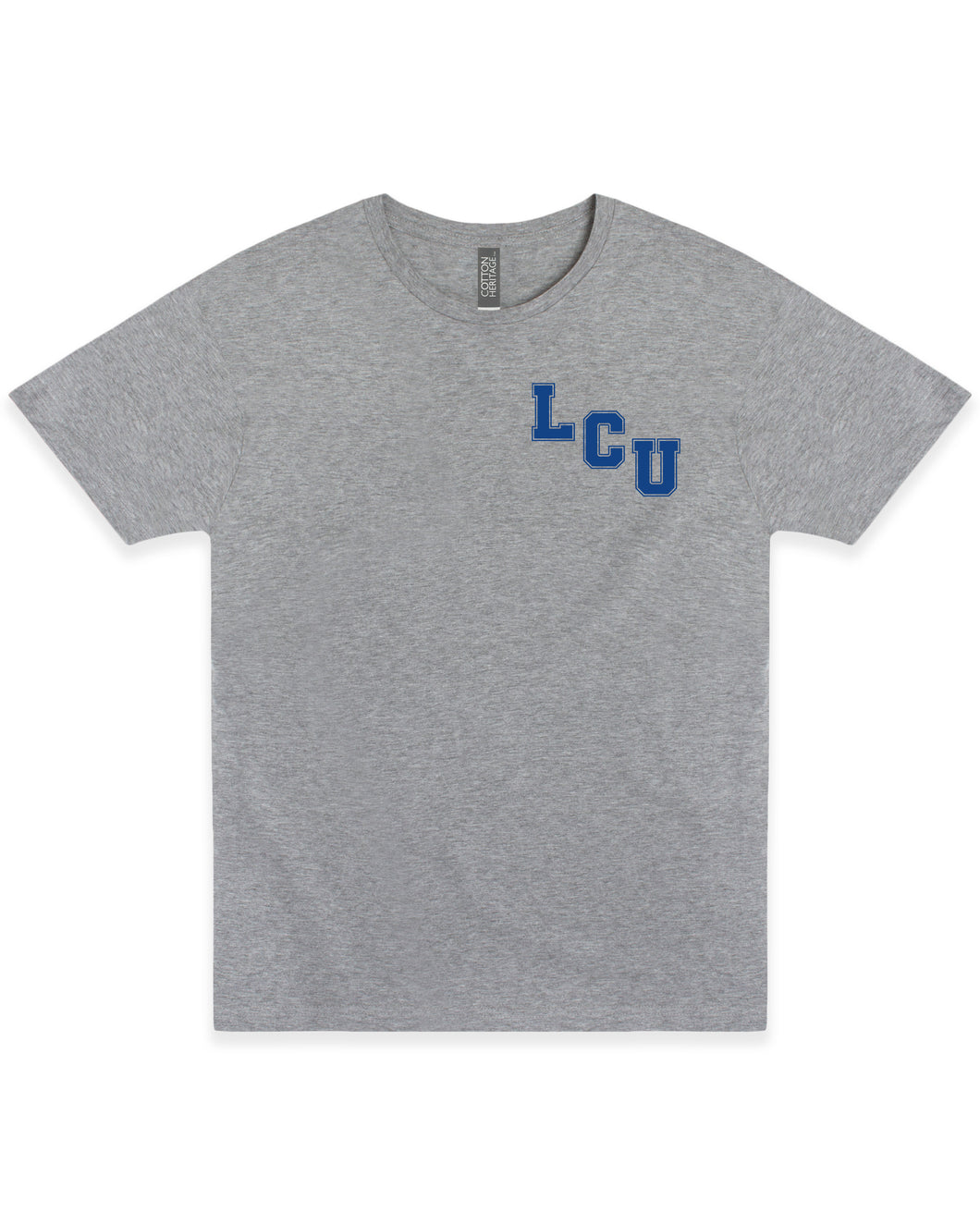 Varsity Initial Tee | Athletic Heather