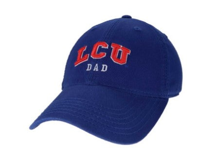 Legacy Relaxed Twill Adjustable Cap - LCU Dad, Royal Blue