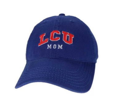 Legacy Relaxed Twill Adjustable Cap - LCU Mom, Royal Blue