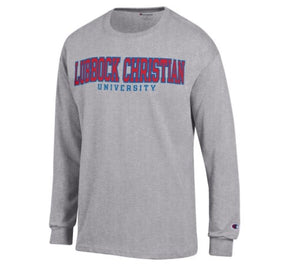 Champion LCU Straight LS Tee, Gray