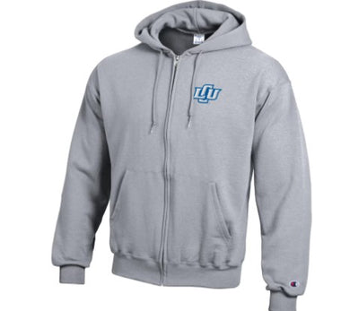 Champion LCU Full Zip Hoodie, Gray