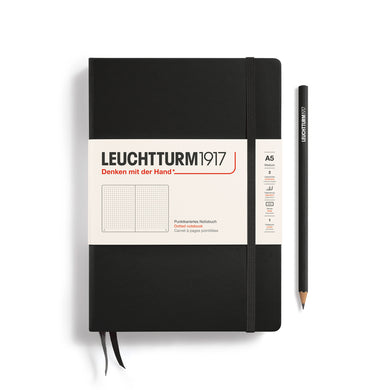 Leuchtturm1917 Notebook Edition Paper 120g | Medium (A5) Hardcover | Dotted | Black